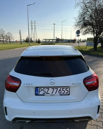 Mercedes-Benz Klasa A cena 90500 przebieg: 46483, rok produkcji 2016 z Pniewy małe 154